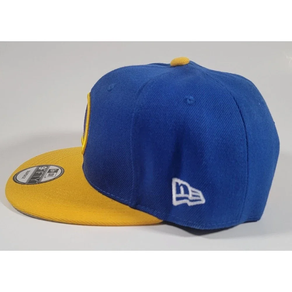 Golden State Warriors Basketball Cap New Era Adjustable Snapback Hat Fan Out NBA - Picture 6 of 10